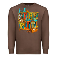 Chestnut Just Here For The Pie Premium Sweatshirt - FaDigitalArtStudio