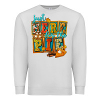 Dove Grey Just Here For The Pie Premium Sweatshirt - FaDigitalArtStudio
