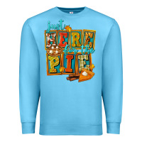 Ocean Blue Just Here For The Pie Premium Sweatshirt - FaDigitalArtStudio