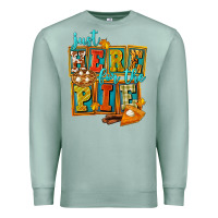 Seafoam Just Here For The Pie Premium Sweatshirt - FaDigitalArtStudio
