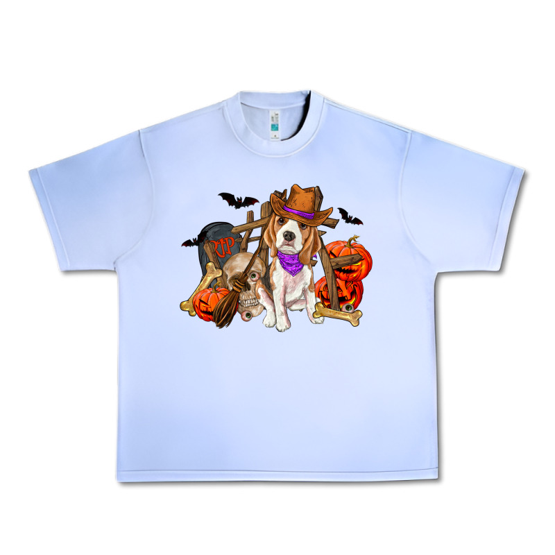 Halloween Beagle Dog Urban Heavy Tee by RanaPortraitStore | Teevron