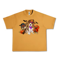 Peanut Butter Halloween beagle dog Urban Heavy Tee - RanaPortraitStore