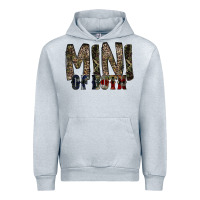 Heather Grey mini of both Urban Hoodie - RacoonDesign