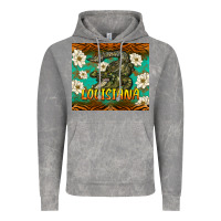Cloud Rock louisiana alligator tumbler Vintage Hoodie - BarkalooDesign