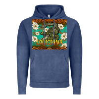 Vintage Denim louisiana alligator tumbler Vintage Hoodie - BarkalooDesign