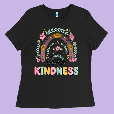 Choose Kindness Ladies Tee Designed By Maliassmallbusiness
