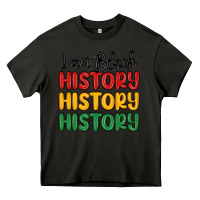 Asphalt i am black history Heavy Core Tee - MaliasSmallBusiness