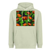 Matcha halloween pumpkin mouse pad Heavyweight Hoodie - BundleAndBundleShop