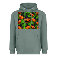 Sage halloween pumpkin mouse pad Heavyweight Hoodie - BundleAndBundleShop