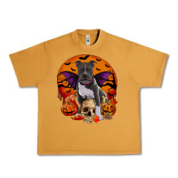 Peanut Butter halloween pitbull dog Urban Heavy Tee - RanaPortraitStore
