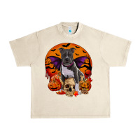 Sandshell halloween pitbull dog Urban Heavy Tee - RanaPortraitStore