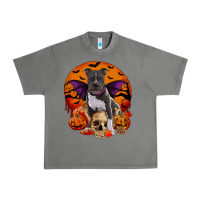 Tornado halloween pitbull dog Urban Heavy Tee - RanaPortraitStore