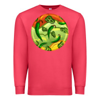 Cardinal hispanic heritage month round earrings 1 Premium Sweatshirt - BundleAndBundleShop