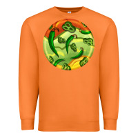 Carrot hispanic heritage month round earrings 1 Premium Sweatshirt - BundleAndBundleShop