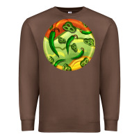 Chestnut hispanic heritage month round earrings 1 Premium Sweatshirt - BundleAndBundleShop