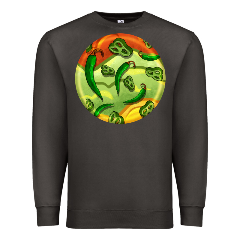 Hispanic Heritage Month Round Earrings 1 Premium Sweatshirt by BundleAndBundleShop | Teevron