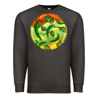 Smoke hispanic heritage month round earrings 1 Premium Sweatshirt - BundleAndBundleShop