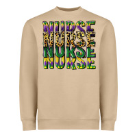 Mushroom nurse mardi gras Heavyweight Sweatshirt - CowGirlArtShop