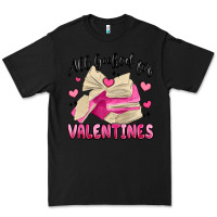 Black all booked for valentines Premium Tee - MaliasSmallBusiness