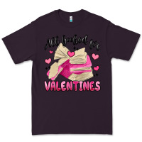 Plum all booked for valentines Premium Tee - MaliasSmallBusiness