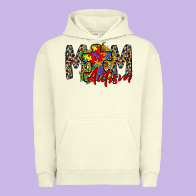 Mom Autism 2 Urban Hoodie Designed By Racoondesign