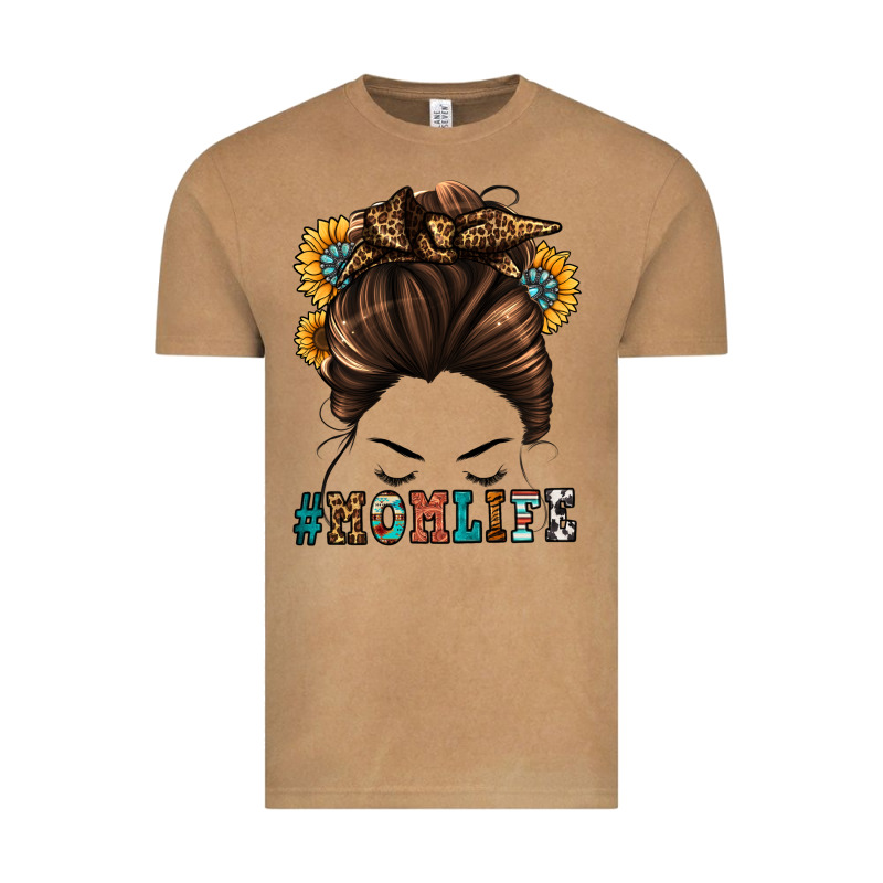 Mom Life Messy Bun Vintage Tee by Jasminsmagicworld | Teevron