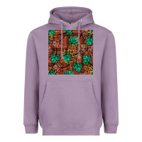 Lavender fall leaves seamless pattern Heavyweight Hoodie - BundleAndBundleShop