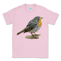 Bubblegum Pink yellow breast Classic Tee - LillyAllenDesigns