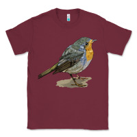 Burgundy yellow breast Classic Tee - LillyAllenDesigns