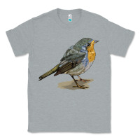 Heather Grey yellow breast Classic Tee - LillyAllenDesigns