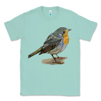 Seafoam yellow breast Classic Tee - LillyAllenDesigns