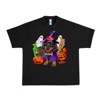 Black Halloween dachshund puppy dog Urban Heavy Tee - RanaPortraitStore