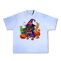 Grape Ice Halloween dachshund puppy dog Urban Heavy Tee - RanaPortraitStore