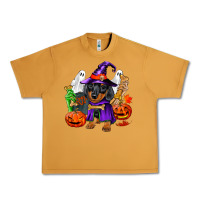 Peanut Butter Halloween dachshund puppy dog Urban Heavy Tee - RanaPortraitStore