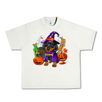 Pistachio Halloween dachshund puppy dog Urban Heavy Tee - RanaPortraitStore