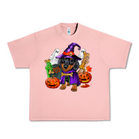 Salmon Halloween dachshund puppy dog Urban Heavy Tee - RanaPortraitStore