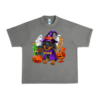 Tornado Halloween dachshund puppy dog Urban Heavy Tee - RanaPortraitStore