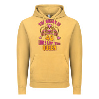 Vintage Mustard the queen is 40 long live the queen Vintage Hoodie - Jasminsmagicworld