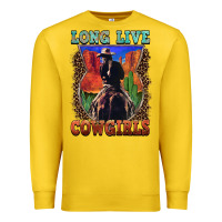 Lemon long live cowgirls Premium Sweatshirt - FaDigitalArtStudio