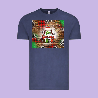 You Serious Clark Christmas Tree Vintage Tee Designed By Jasminsmagicworld