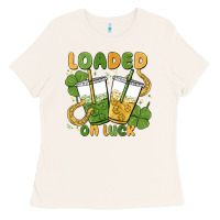 Bone loaded on luck Ladies Tee - MaliasSmallBusiness