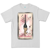 Dove Grey hair stylist Premium Tee - MaliasSmallBusiness