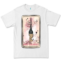 White hair stylist Premium Tee - MaliasSmallBusiness