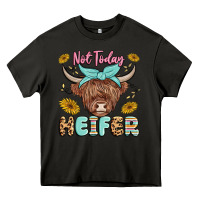 Asphalt heifer Heavy Core Tee - MaliasSmallBusiness