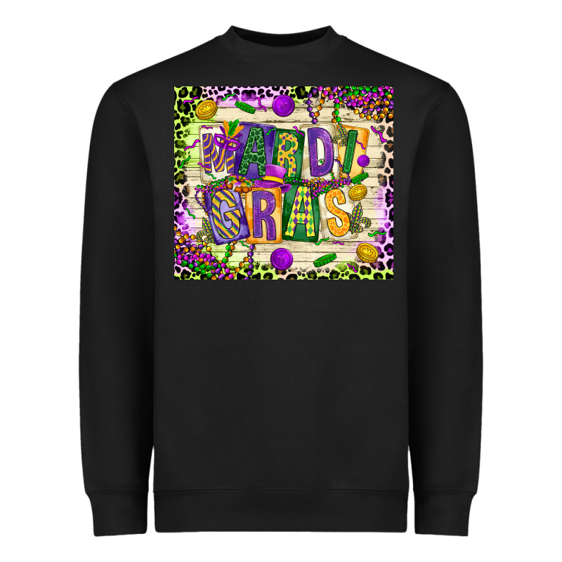 Mardi Gras Heavyweight Sweatshirt by CowGirlArtShop | Teevron
