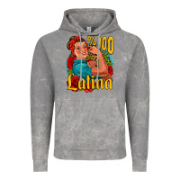 Cloud Rock hundred percent latina strong woman Vintage Hoodie - Jasminsmagicworld