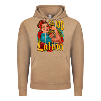 Hundred Percent Latina Strong Woman Vintage Hoodie | Teevron