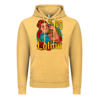 Vintage Mustard hundred percent latina strong woman Vintage Hoodie - Jasminsmagicworld