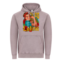 Vintage Zinc hundred percent latina strong woman Vintage Hoodie - Jasminsmagicworld
