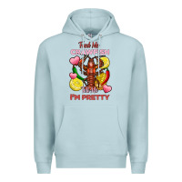 Blue Mist feed me crawfish tell me im pretty Premium Hoodie - FaDigitalArtStudio